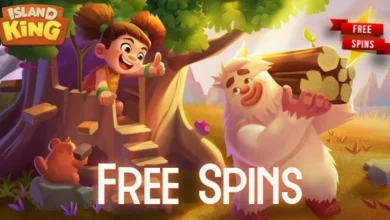 island king free spins