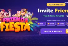 Match Masters Invite Friends guide: Friends Fiesta rewards and tips