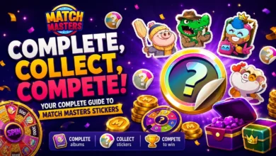 Match Masters Stickers guide with Sticker Albums, missing Stickers and rewards